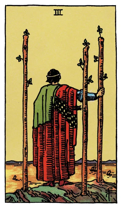 Three of Wands